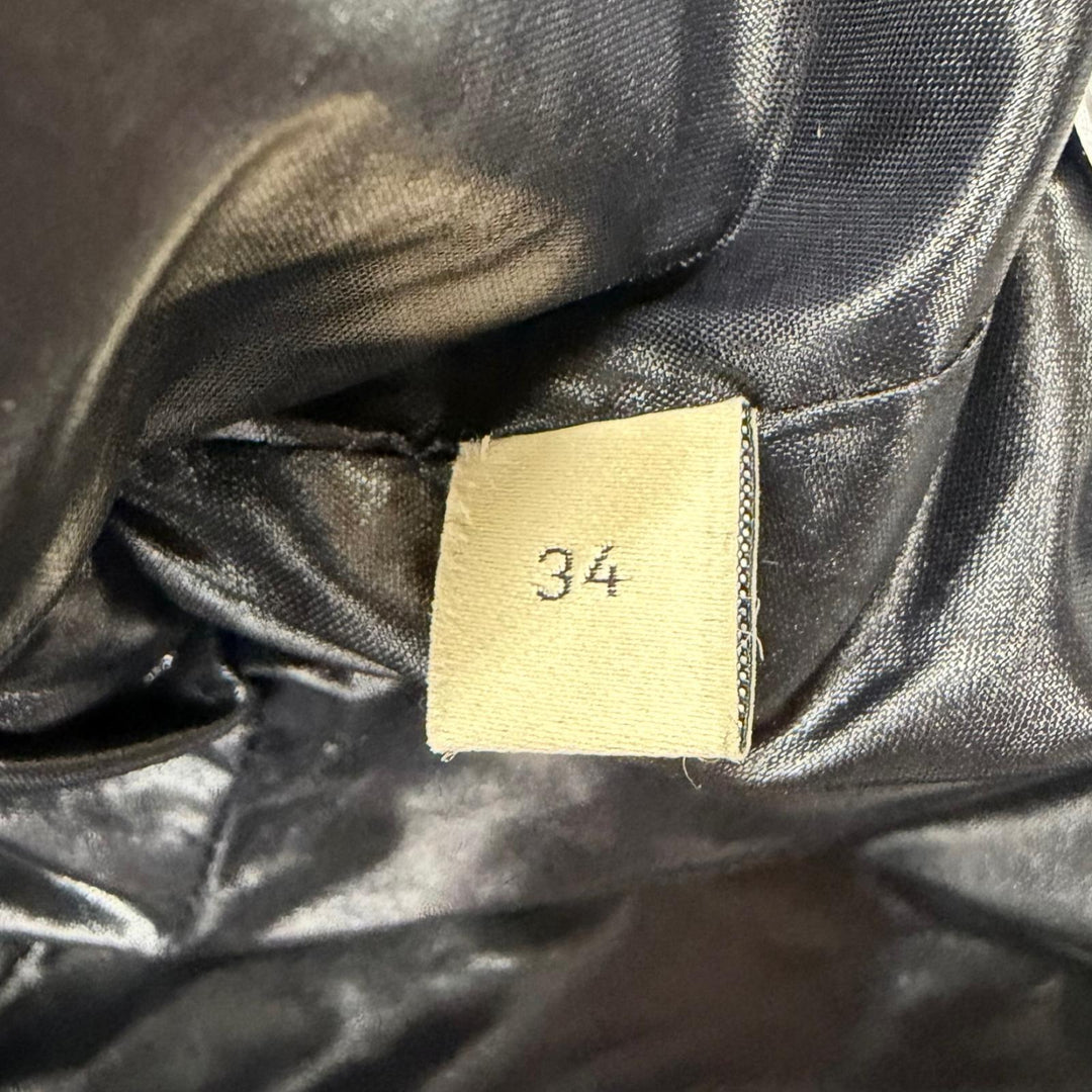 Pristine GUCCI Down jacket GG canvas bomber jacket Brown cotton Women 34 761698