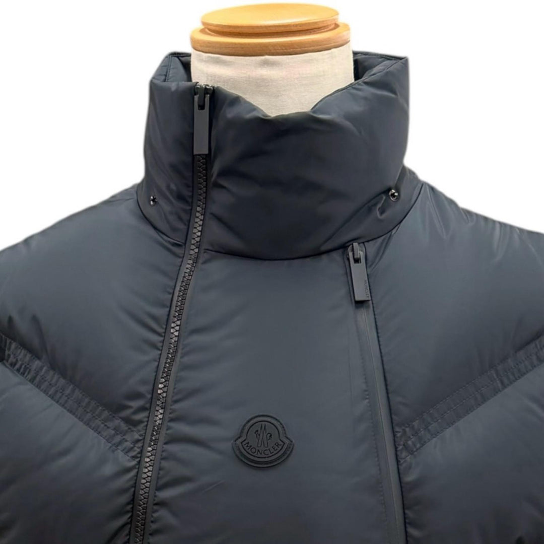 Excellent MONCLER Down vest AIRE black polyester mens 3