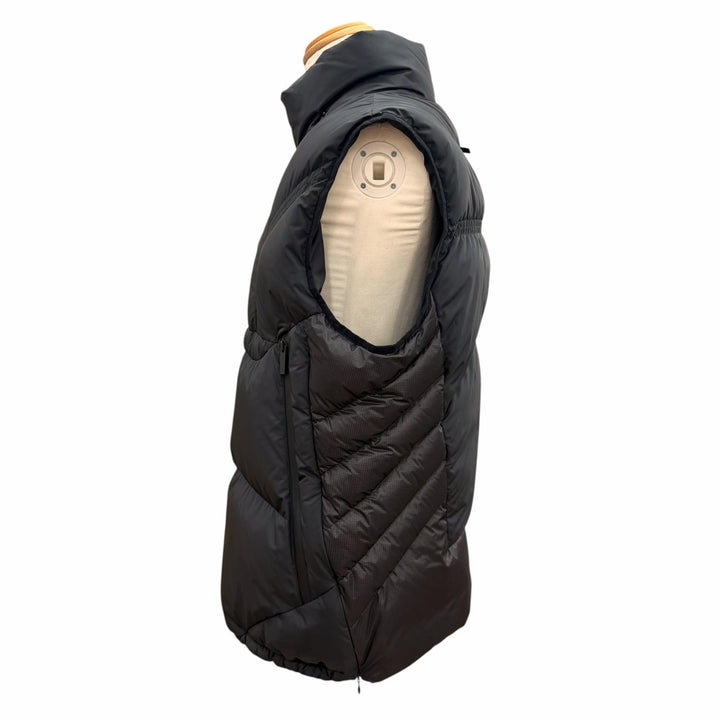 Excellent MONCLER Down vest AIRE black polyester mens 3
