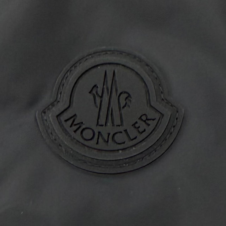 Excellent MONCLER Down vest AIRE black polyester mens 3