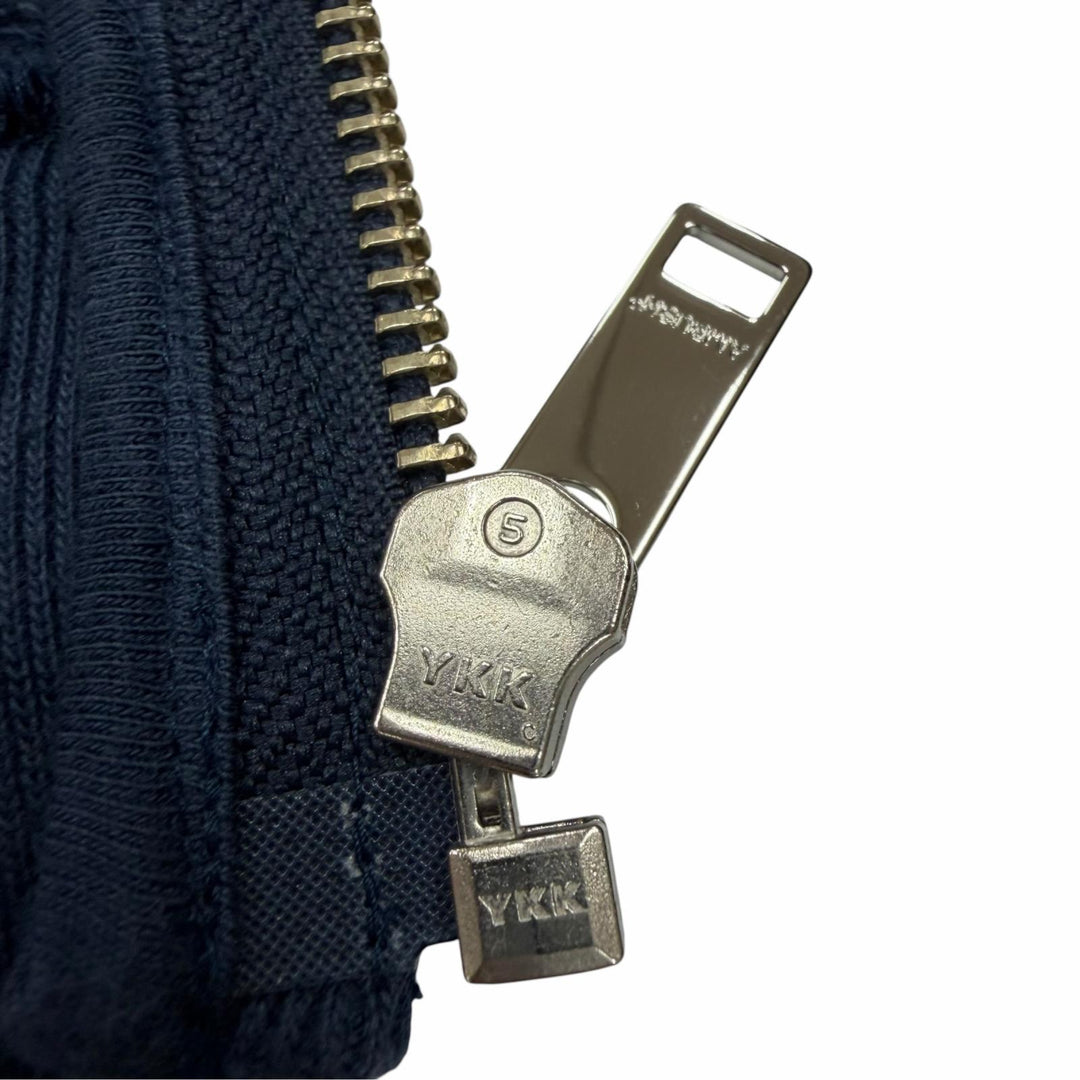 Discounted Great AMBUSH hoodie Logo patch hooded zip-up blue cotton mens S 12115453