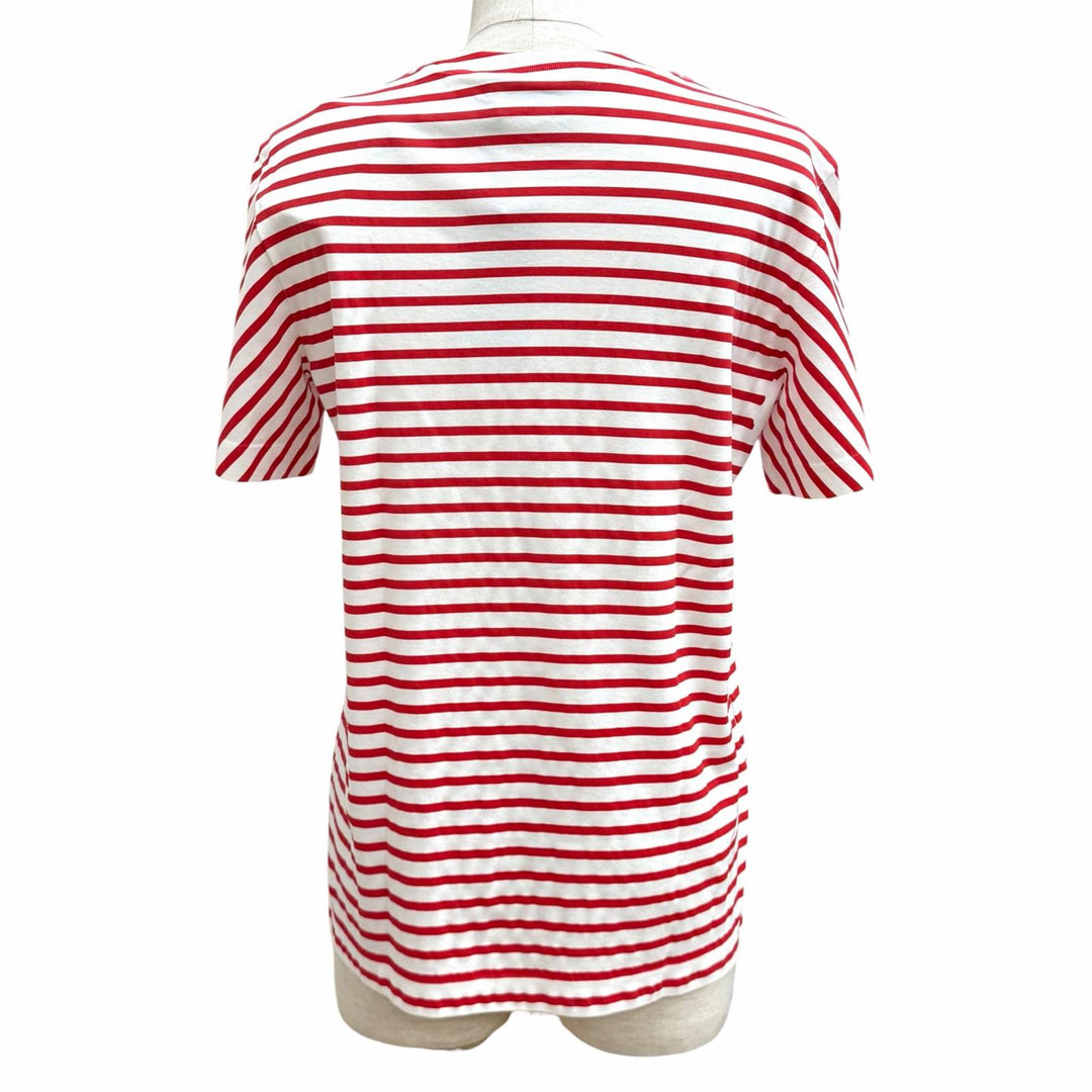 Pristine PRADA Short sleeve T-shirt Red cotton Women S 3590A S221 103D