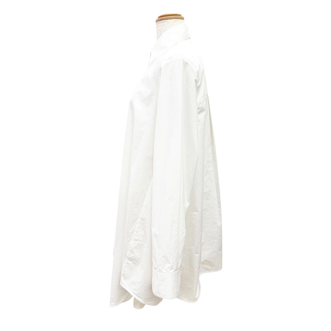 Excellent LOEWE Anagram trapeze long-sleeve shirt white 32 S540Y09XH7