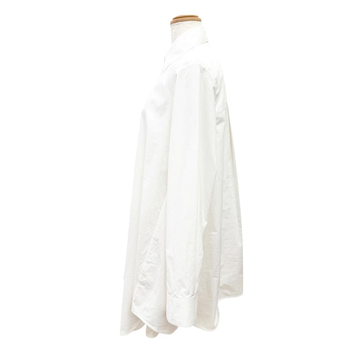 Excellent LOEWE Anagram trapeze long-sleeve shirt white 32 S540Y09XH7