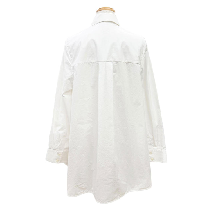 Excellent LOEWE Anagram trapeze long-sleeve shirt white 32 S540Y09XH7
