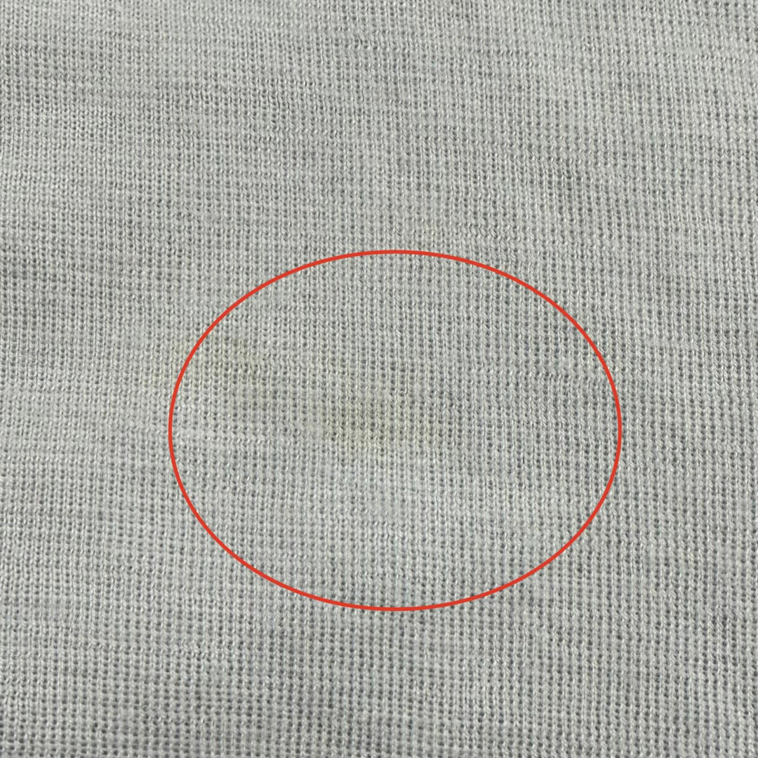 Excellent HERMES knit Ex-Libris Logo Button Long Sleeve cashmere 38 3H2632D6