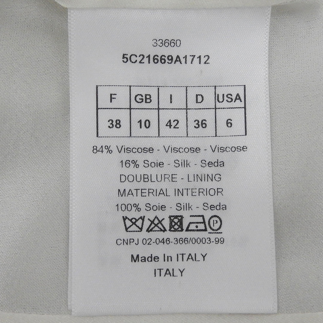 Excellent Christian Dior one piece gray Rayon Women IT 42 5C21669A1712