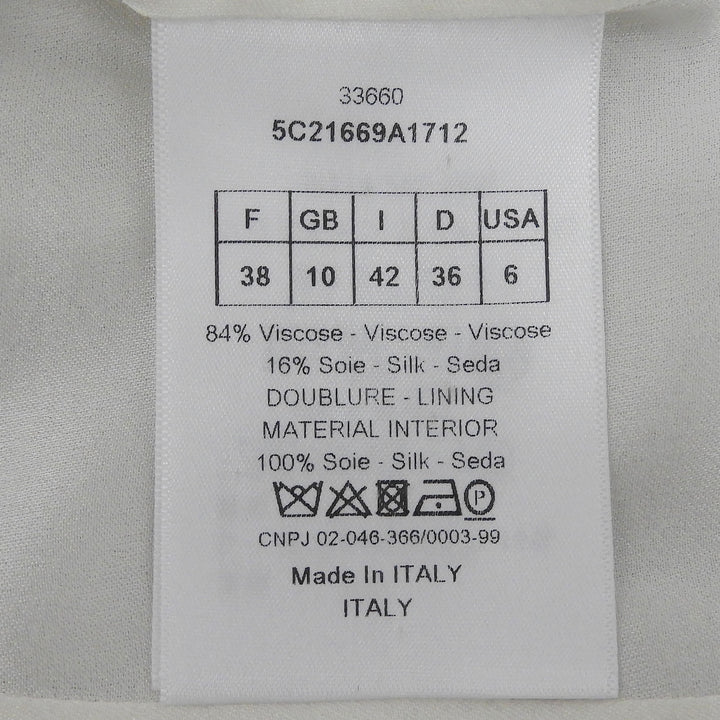 Excellent Christian Dior one piece gray Rayon Women IT 42 5C21669A1712