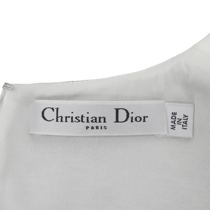 Excellent Christian Dior one piece gray Rayon Women IT 42 5C21669A1712
