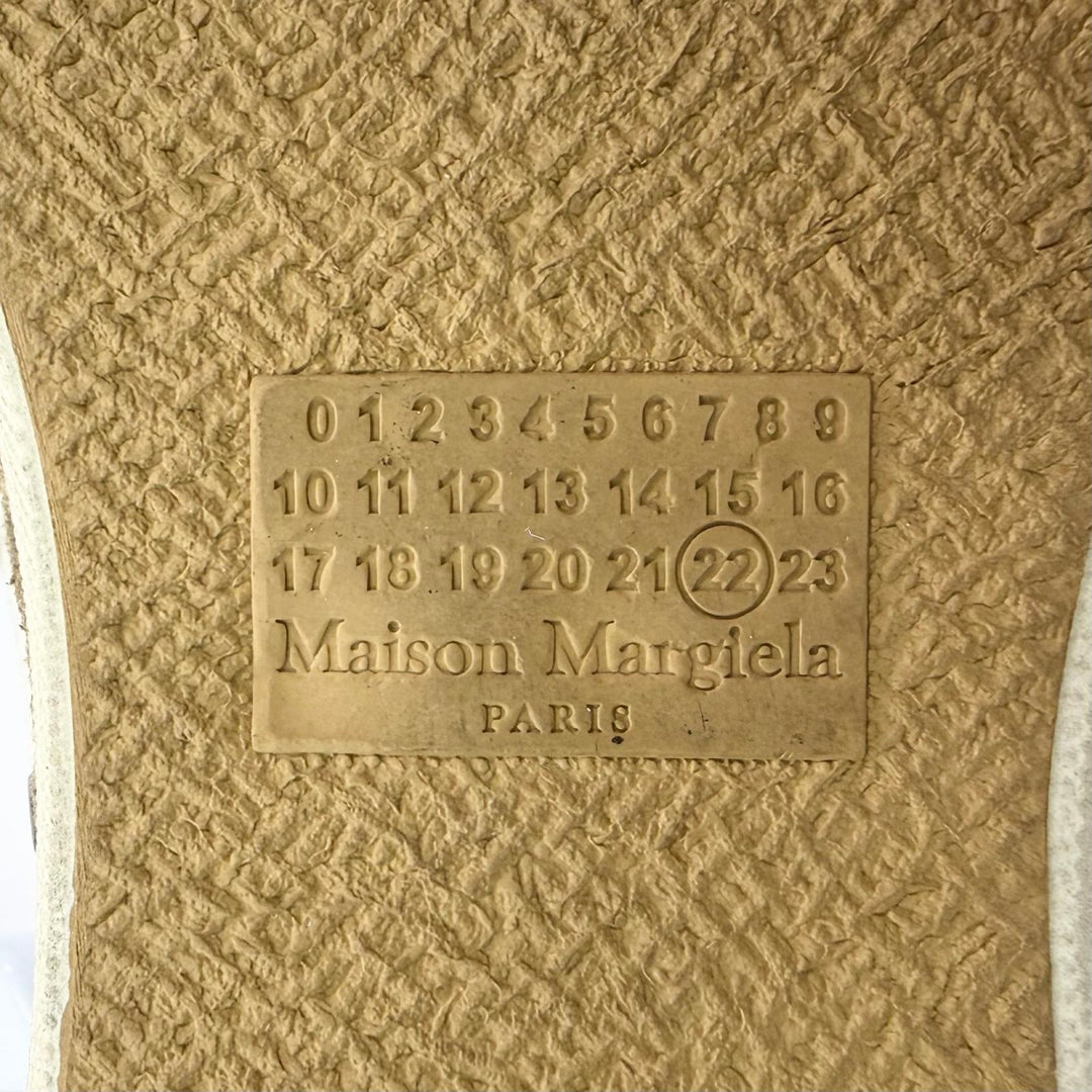 Excellent Maison Margiela Low cut sneakers REPLICA Vintage Processing white