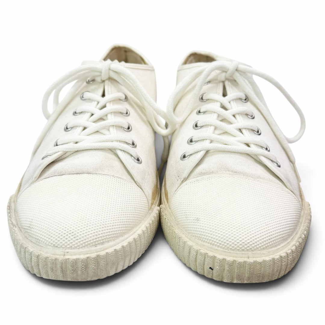 Excellent Maison Margiela Low cut sneakers REPLICA Vintage Processing white