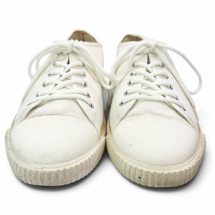 Excellent Maison Margiela Low cut sneakers REPLICA Vintage Processing white