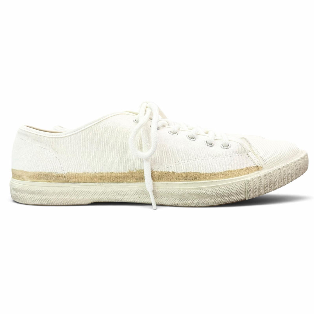 Excellent Maison Margiela Low cut sneakers REPLICA Vintage Processing white