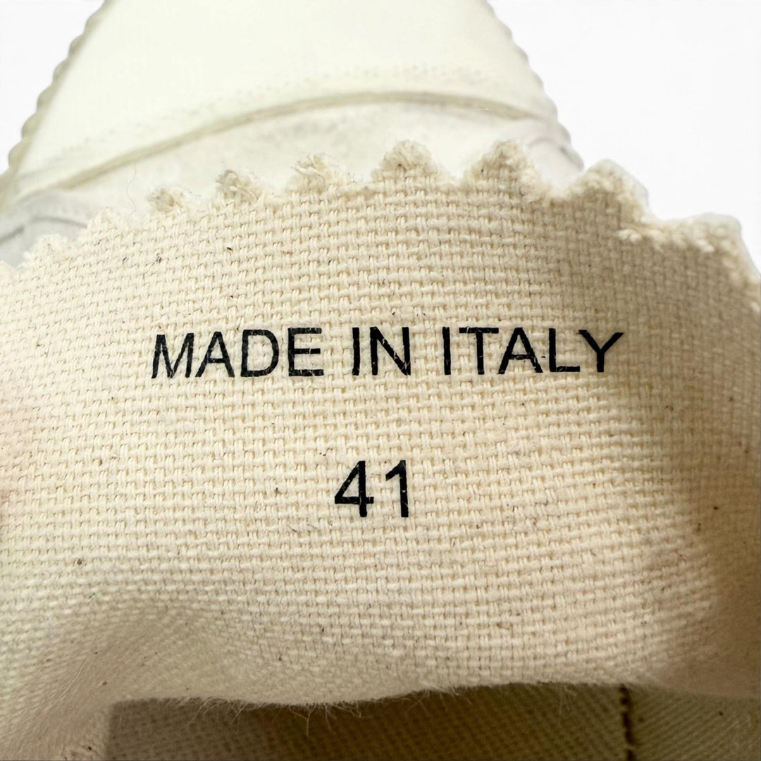 Excellent Maison Margiela Low cut sneakers REPLICA Vintage Processing white