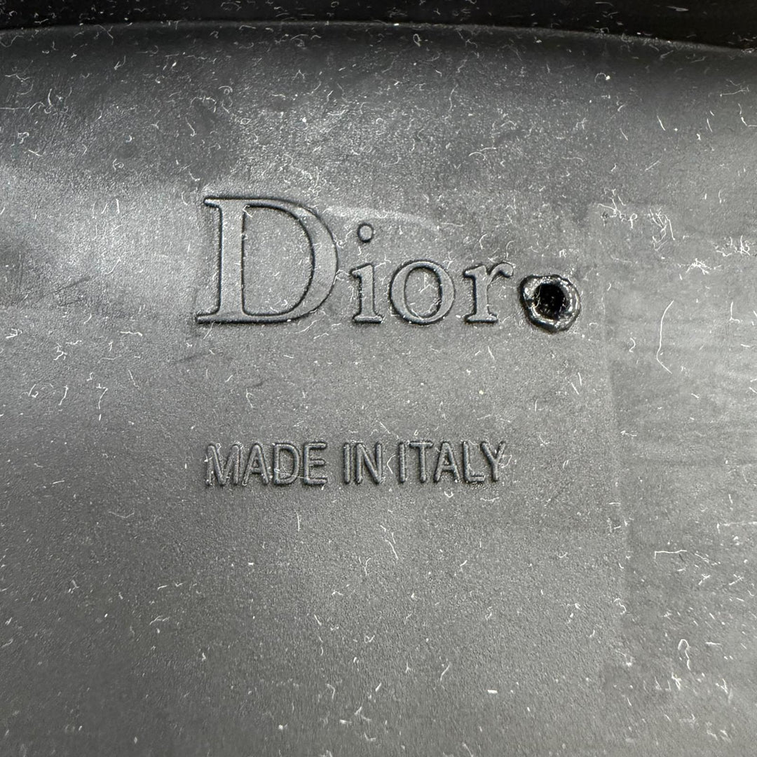 Pristine Christian Dior Knee-high boots D-MAJOR With logo Dark navy Women 36.5