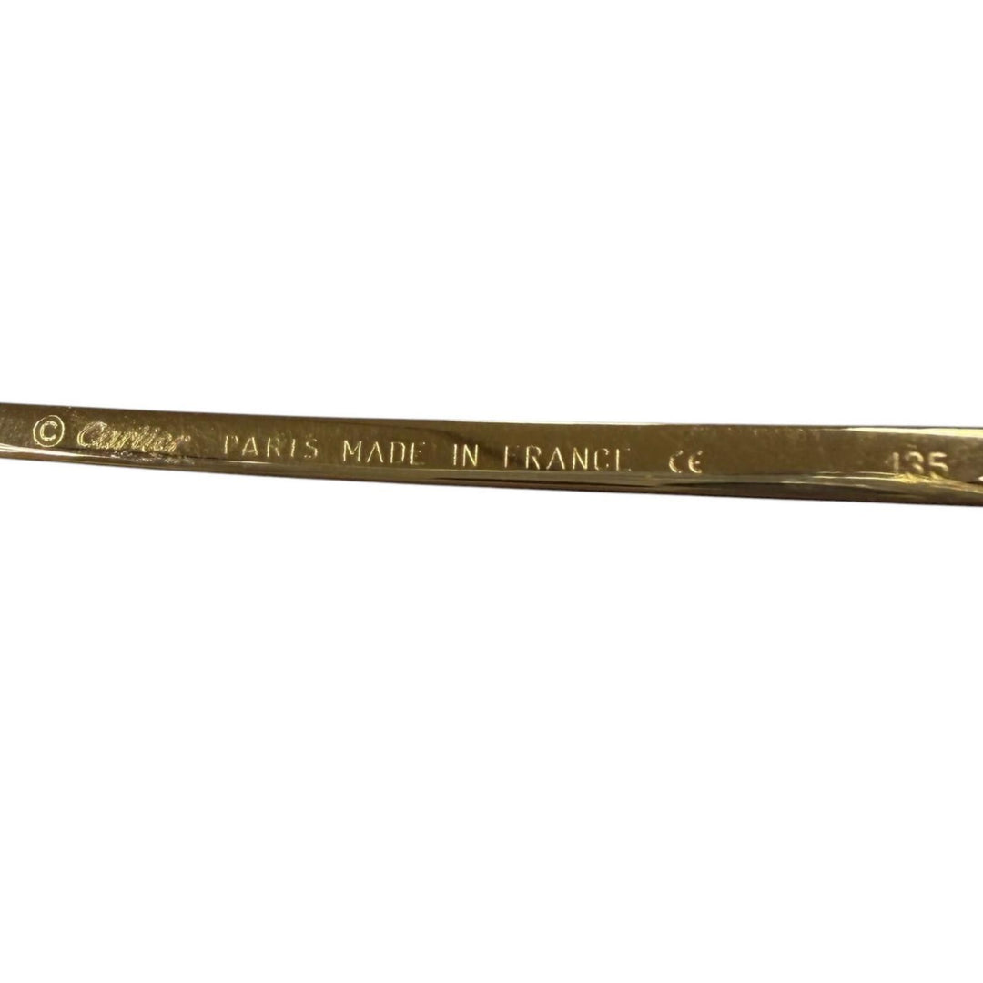Great Cartier sunglasses 2C decor gold ー mens