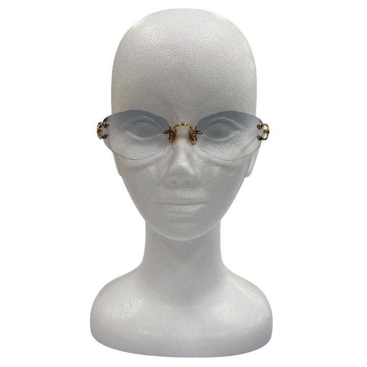 Great Cartier sunglasses 2C decor gold ー mens