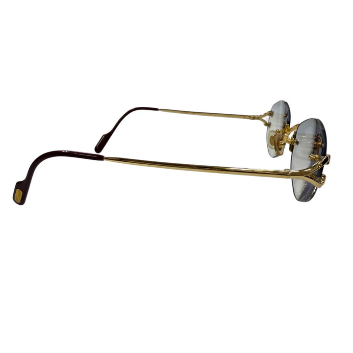 Great Cartier sunglasses 2C decor gold ー mens