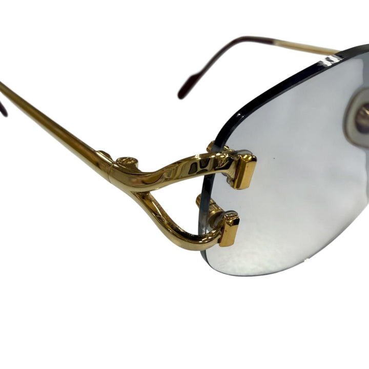 Great Cartier sunglasses 2C decor gold ー mens