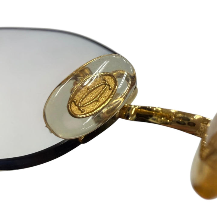 Great Cartier sunglasses 2C decor gold ー mens