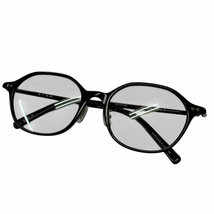 Excellent KANEKO OPTICAL Glasses Color lense black mens KS-025