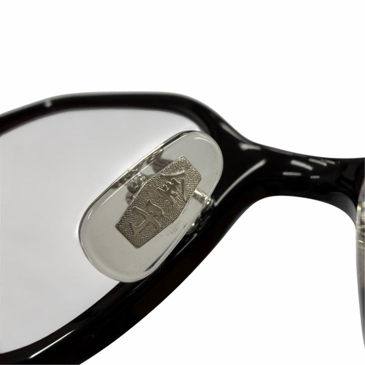 Excellent KANEKO OPTICAL Glasses Color lense black mens KS-025