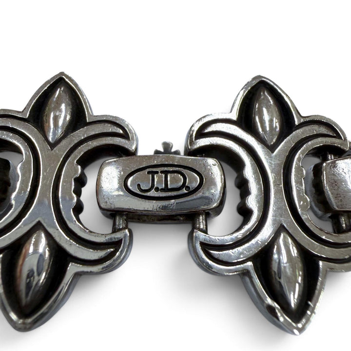 Great Justin Davis bracelet BIG FDL M crown Silver 925 mens
