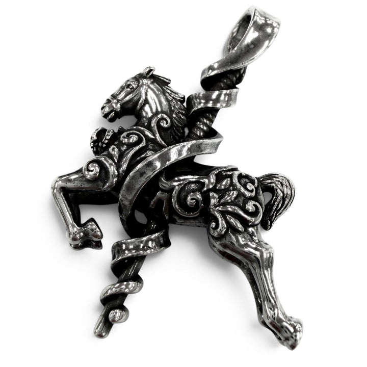 Excellent Justin Davis Pendant top Merry-go-round LIC pendant Silver SV925 mens