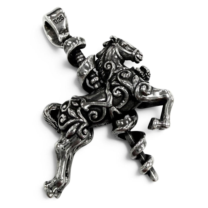 Excellent Justin Davis Pendant top Merry-go-round LIC pendant Silver SV925 mens