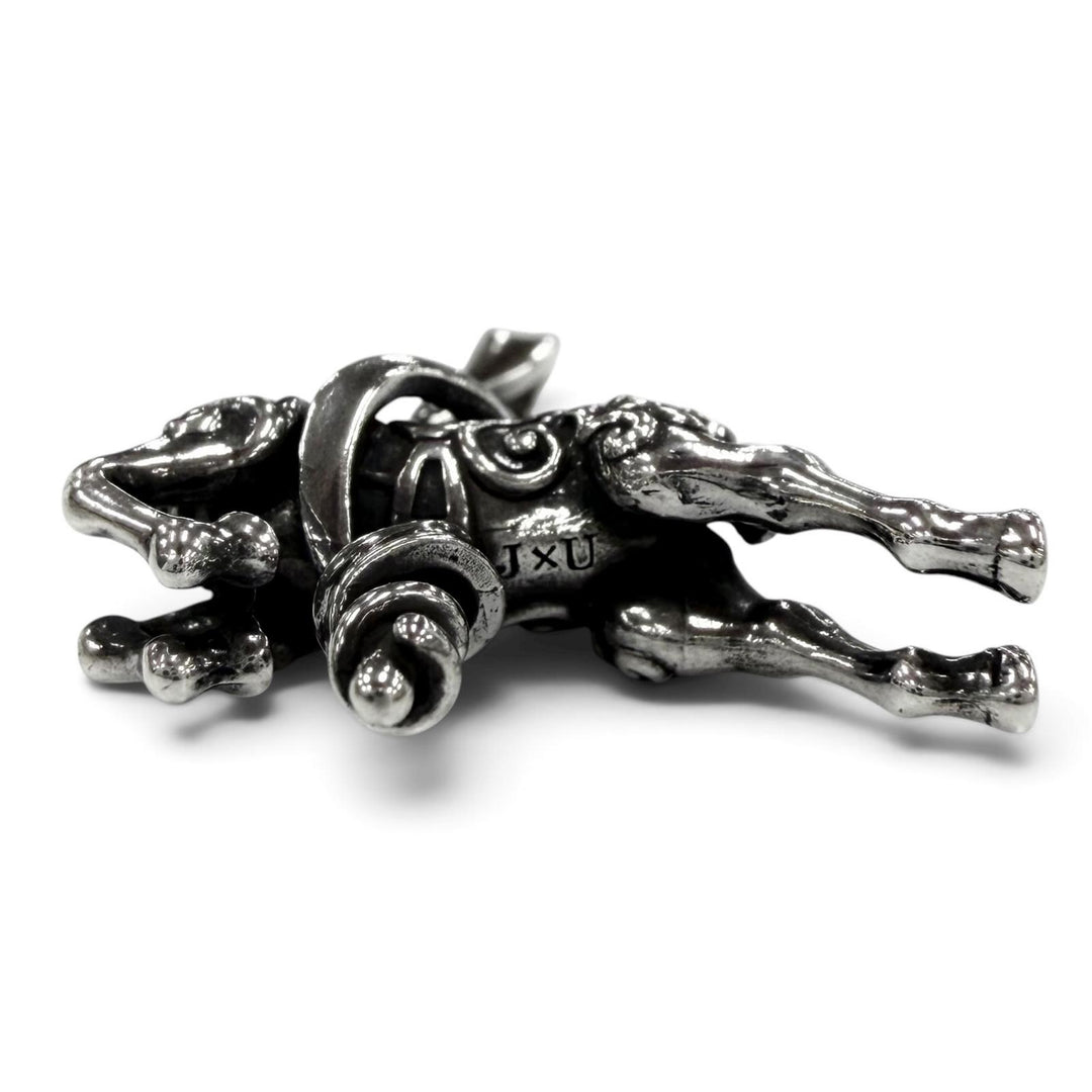 Excellent Justin Davis Pendant top Merry-go-round LIC pendant Silver SV925 mens