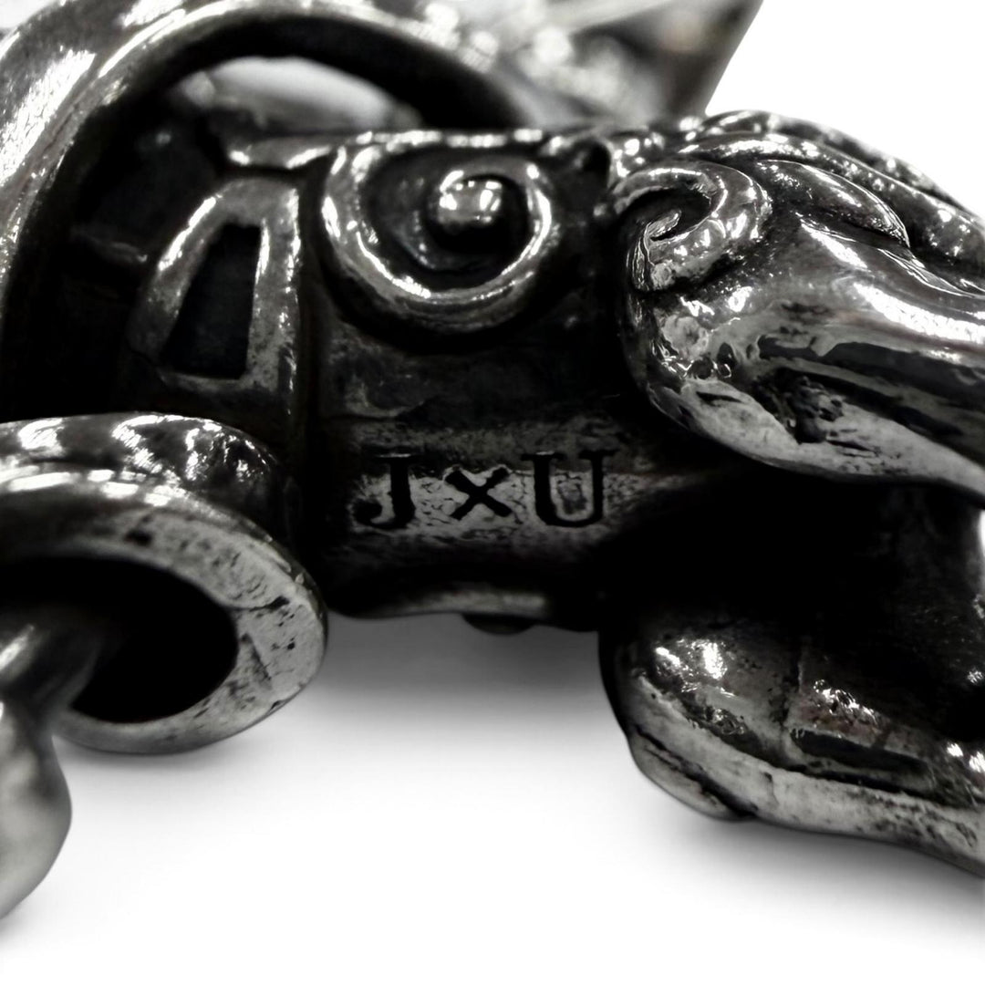Excellent Justin Davis Pendant top Merry-go-round LIC pendant Silver SV925 mens