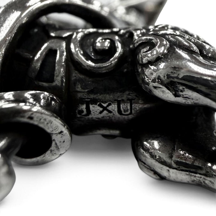 Excellent Justin Davis Pendant top Merry-go-round LIC pendant Silver SV925 mens