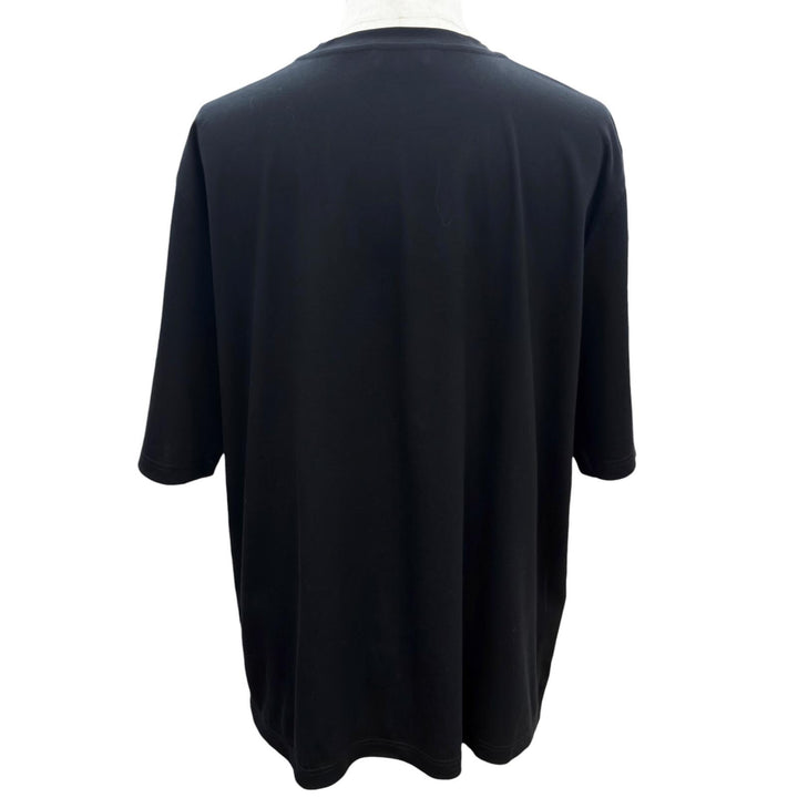 Excellent HERMES Short sleeve T-shirt Ashval Crewneck black cotton L H657800HA