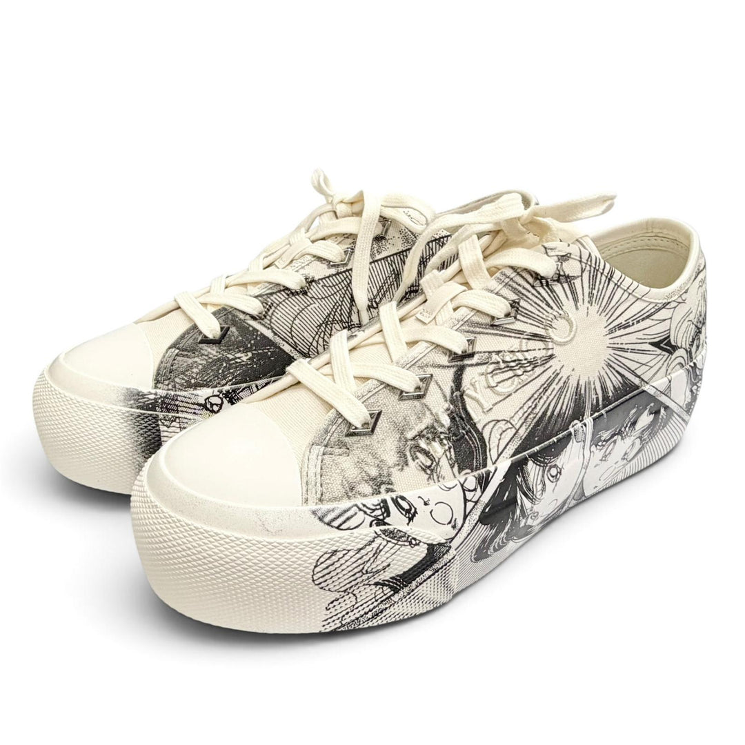 Pristine JIMMY CHOO Pretty Guardian Sailor Moon Palma Maxi Sneakers 38.5