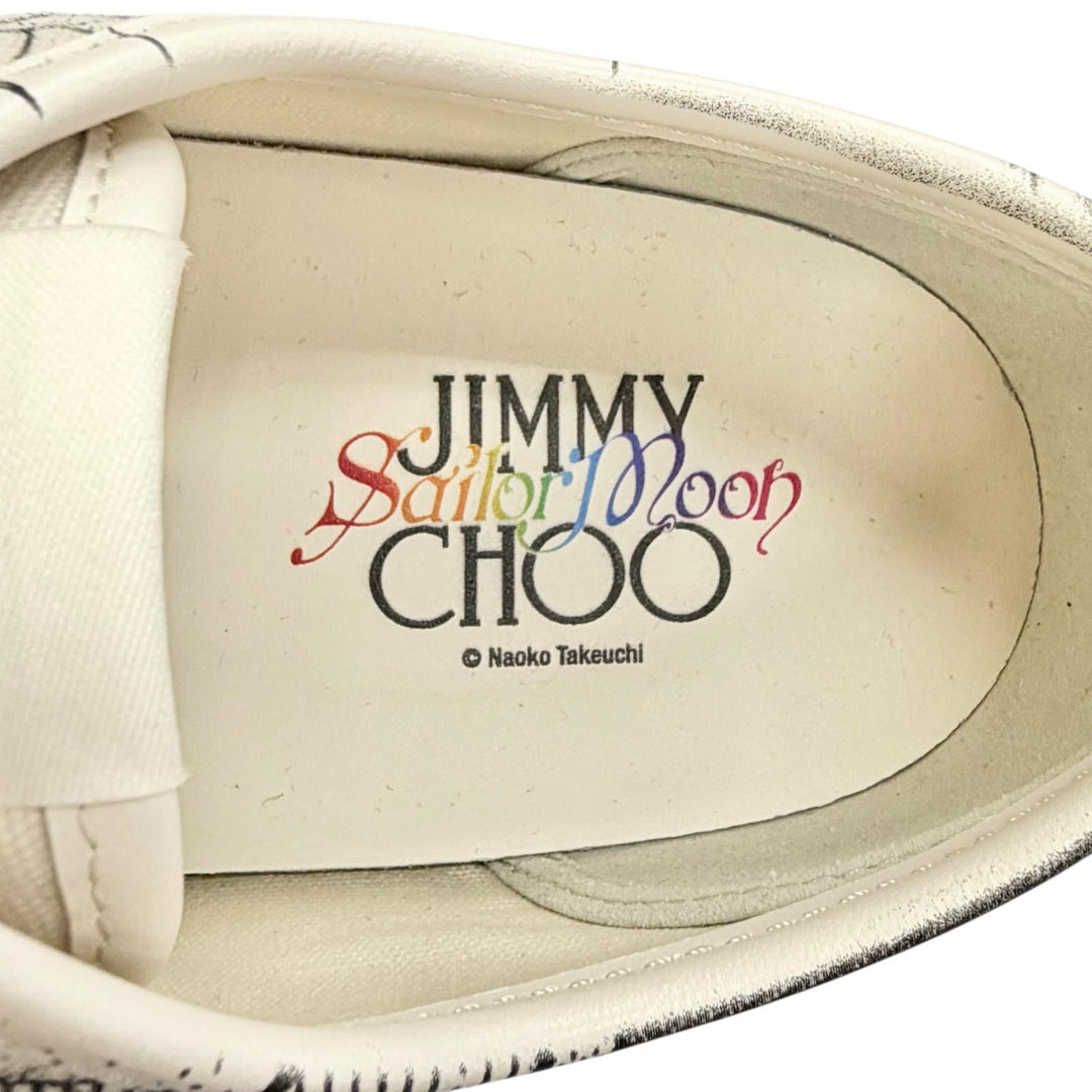 Pristine JIMMY CHOO Pretty Guardian Sailor Moon Palma Maxi Sneakers 38.5
