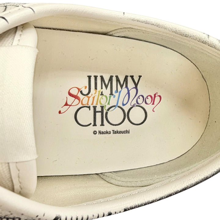 Pristine JIMMY CHOO Pretty Guardian Sailor Moon Palma Maxi Sneakers 38.5