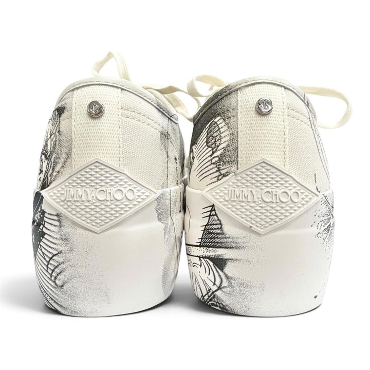 Pristine JIMMY CHOO Pretty Guardian Sailor Moon Palma Maxi Sneakers 38.5