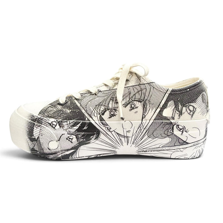 Pristine JIMMY CHOO Pretty Guardian Sailor Moon Palma Maxi Sneakers 38.5