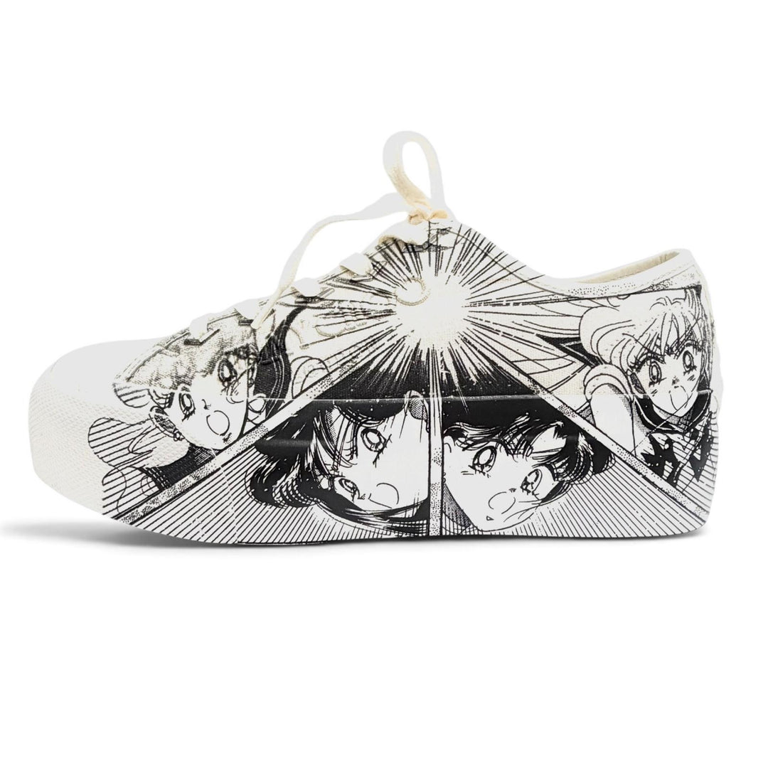 Pristine JIMMY CHOO Pretty Guardian Sailor Moon Palma Maxi Sneakers 38.5