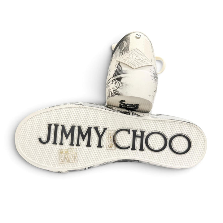 Pristine JIMMY CHOO Pretty Guardian Sailor Moon Palma Maxi Sneakers 38.5
