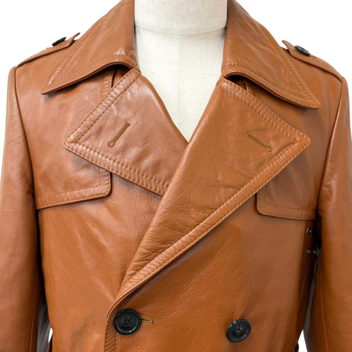 Excellent Maison Margiela 10 trench coat REPLICA Double-breasted Brown