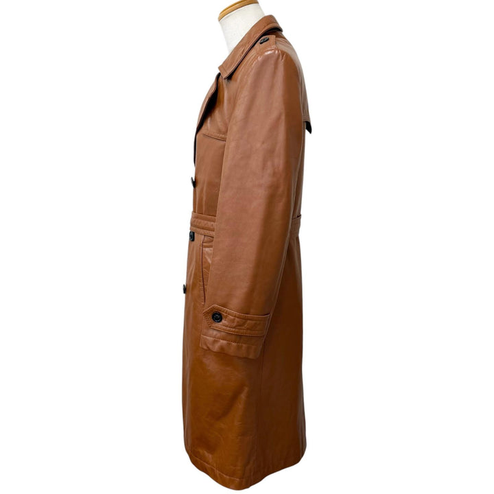 Excellent Maison Margiela 10 trench coat REPLICA Double-breasted Brown