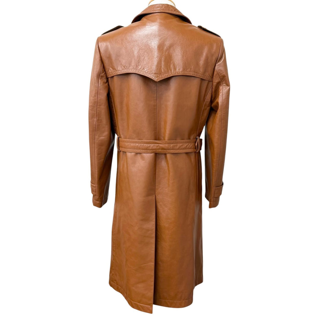 Excellent Maison Margiela 10 trench coat REPLICA Double-breasted Brown
