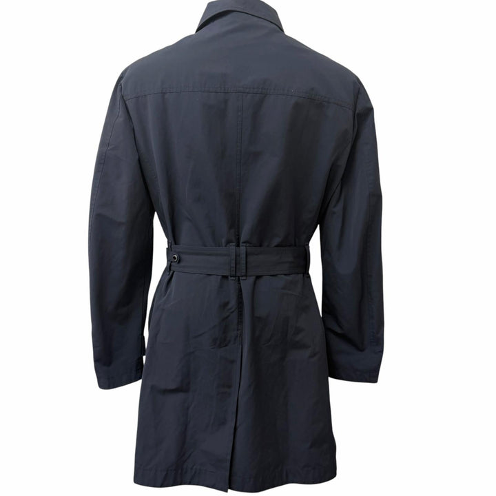 Excellent MOORER trench coat MELFI-WM Logo button Navy cotton mens 50