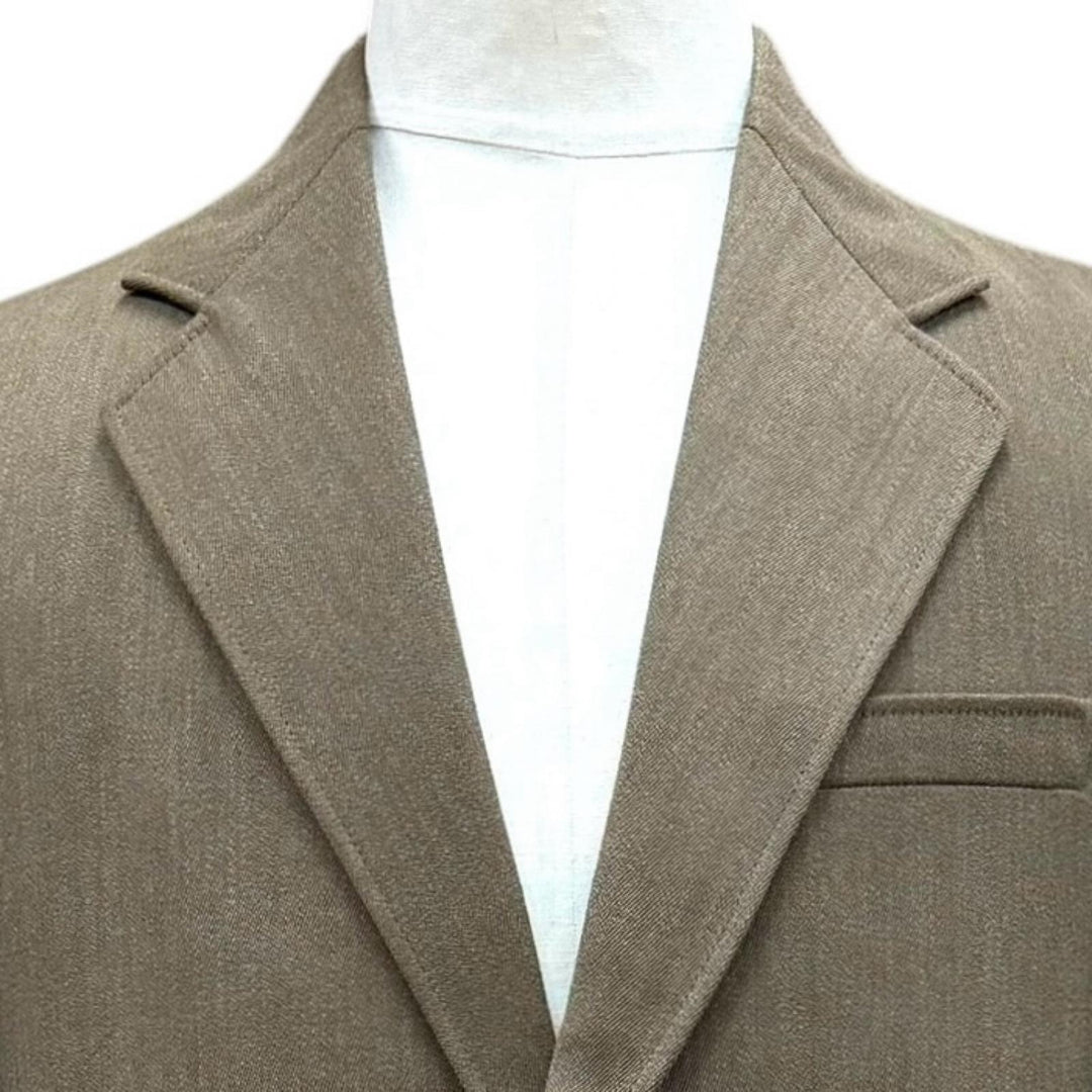 Excellent Maison Margiela 14 Chester coat single khaki wool 46 50AA003744578