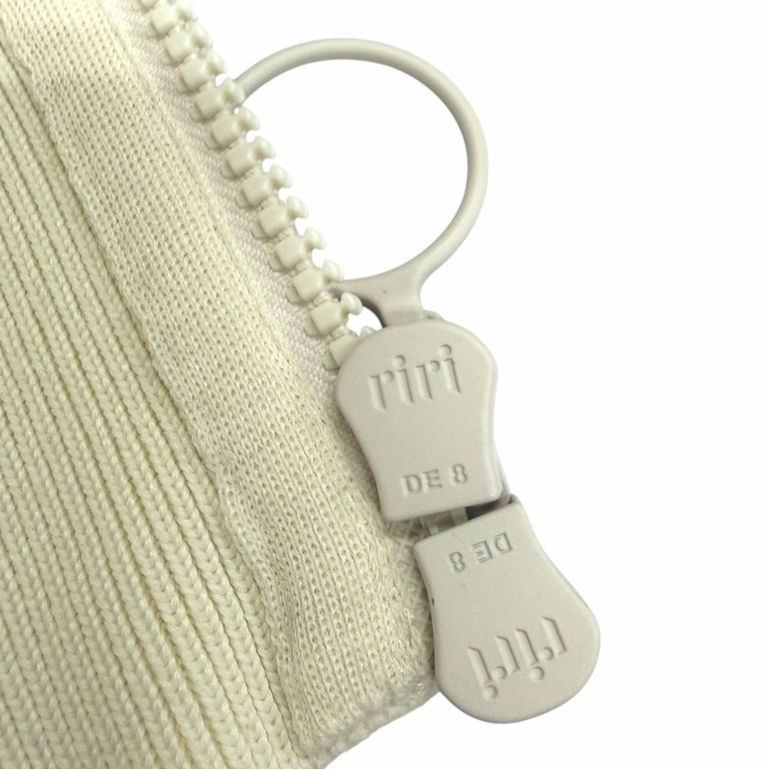 Excellent Maison Margiela 10 Jacket Padded knit Ivory hair mens M S30HB0033