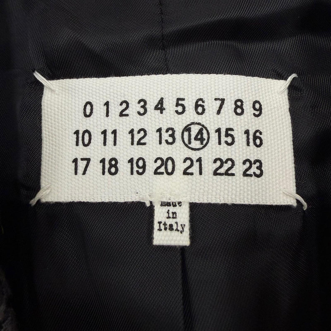 Excellent Maison Margiela 14 Chester coat gray wool mens 46 S30AA0083