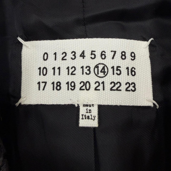 Excellent Maison Margiela 14 Chester coat gray wool mens 46 S30AA0083