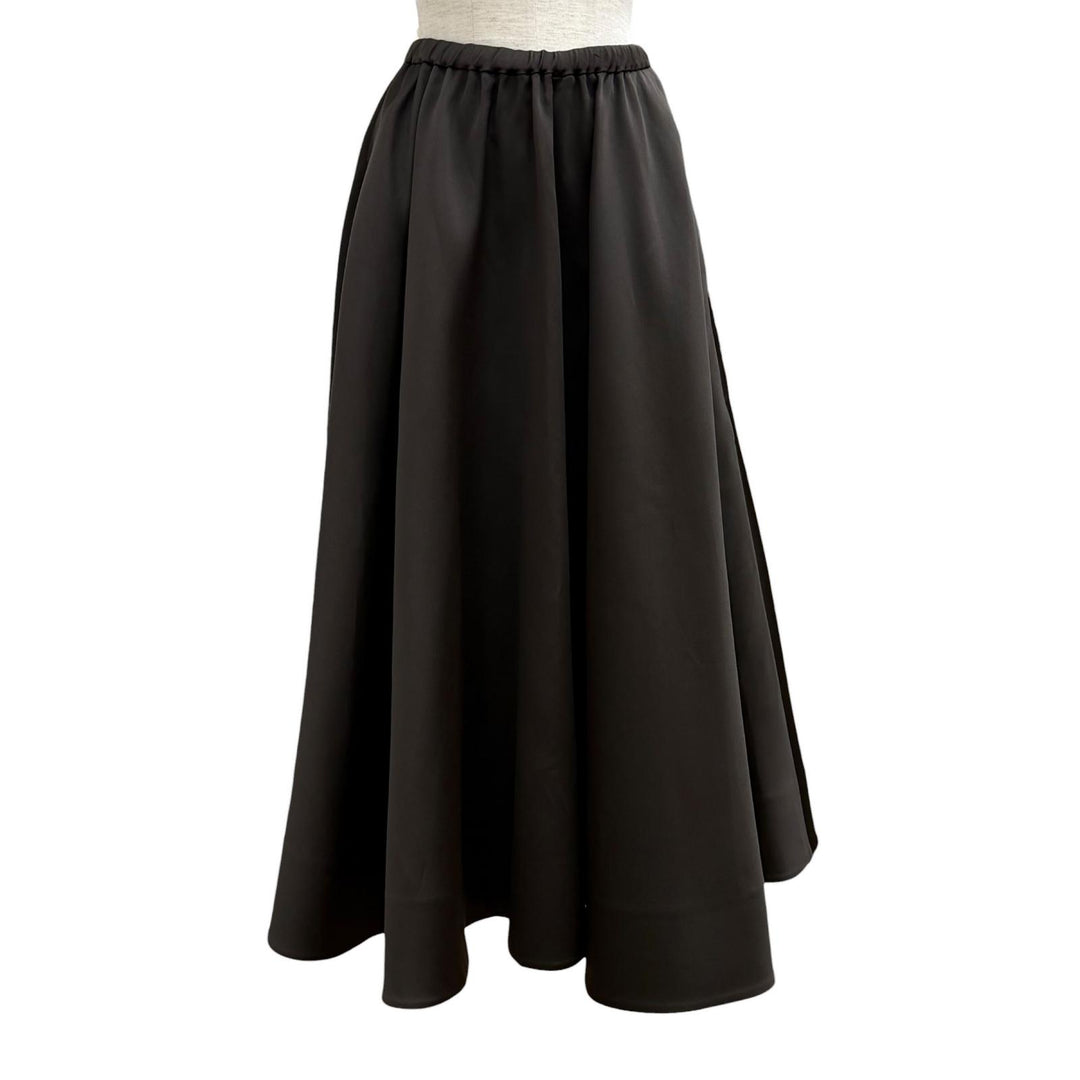 Excellent VALENTINO High-waisted flared long dress polyester 38 2B0RA9V56D1