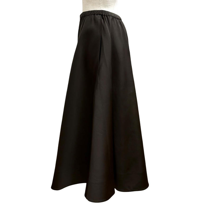 Excellent VALENTINO High-waisted flared long dress polyester 38 2B0RA9V56D1